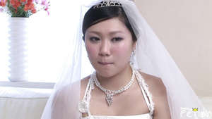 Lustful Asian Bride Breathtaking Porn Scene